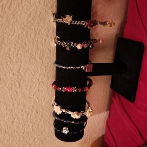 9 Hand Made Bracelets